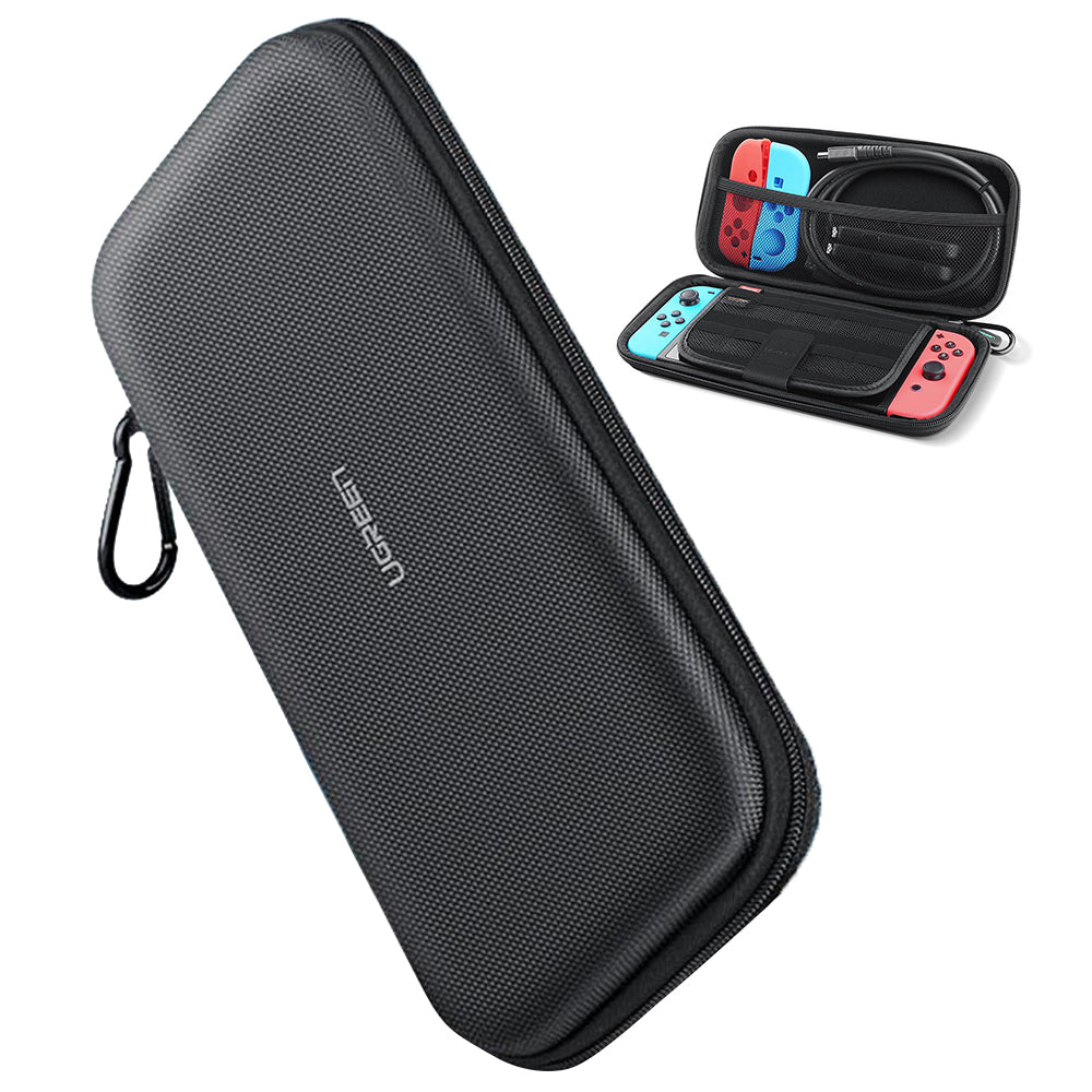 UGREEN Storage Bag for Nintendo Switch Oxford Cloth Anti-drop Portable Case with Carabiner UGREEN Storage Bag for Nintendo Switch Oxford Cloth Anti-drop Portable Case with Carabiner